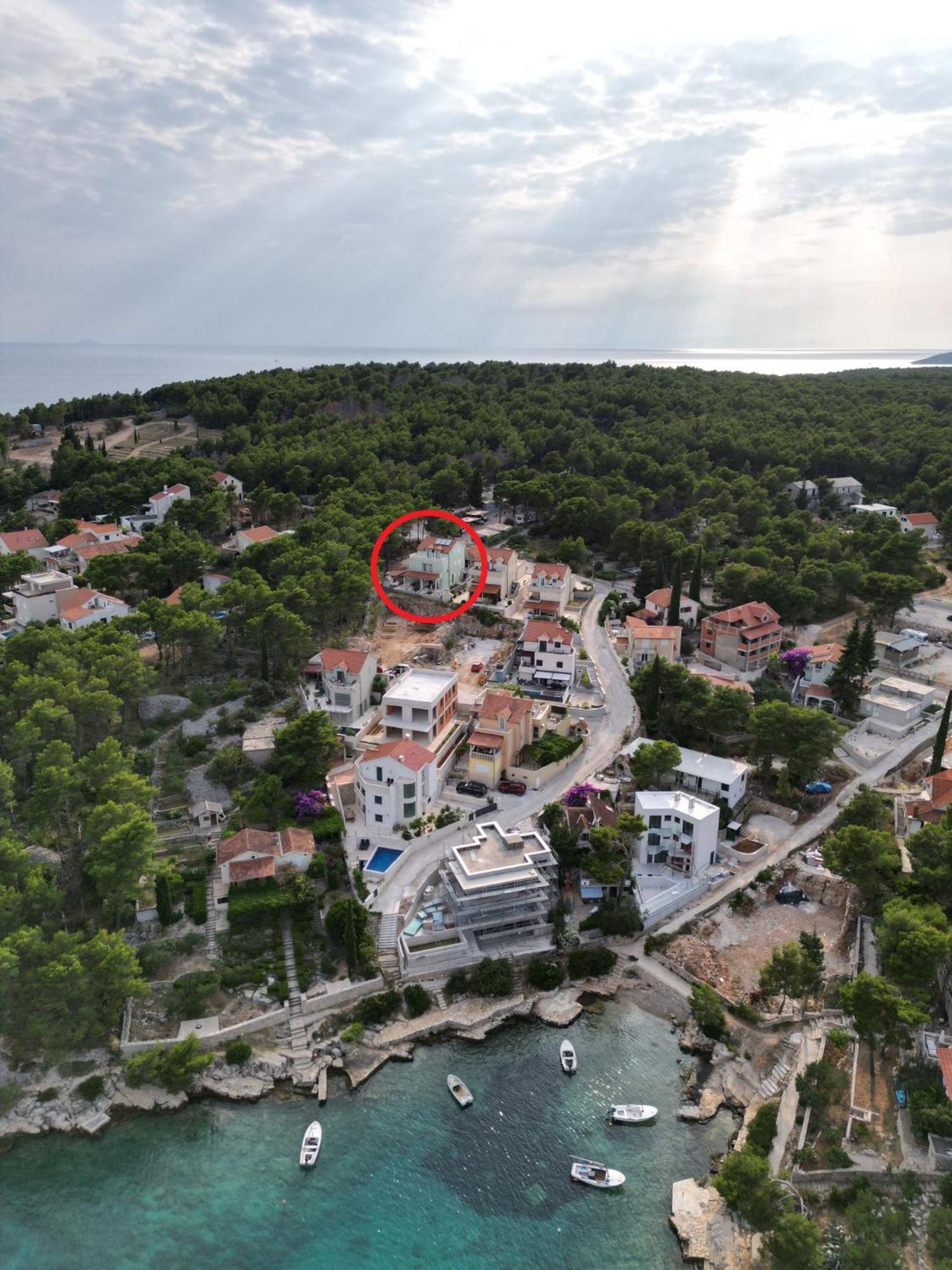 Villa Kalinic Milna  Exteriör bild